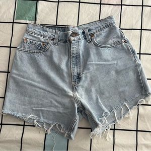 Vintage Levi 551 Denim Shorts